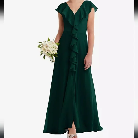 sachin and babi light blue dress Sequin Bodice Chiffon Bridesmaid Dress: Champagne Sleeveless Evening Gown